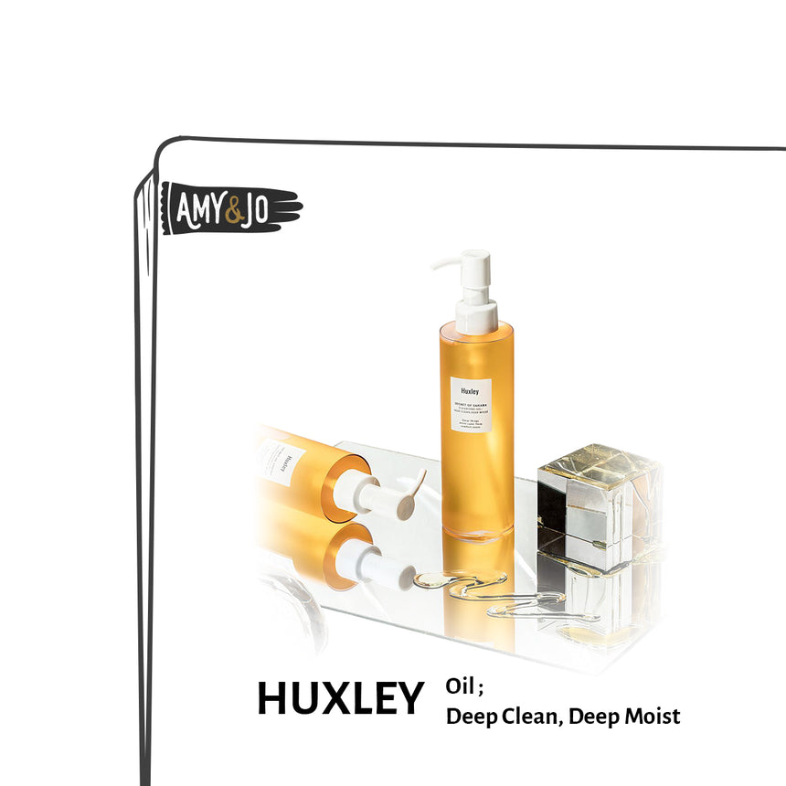 [HUXLEY/ハクスリー]クレンジングオイルディープクリーンディープモイスト_Cleansing Oil