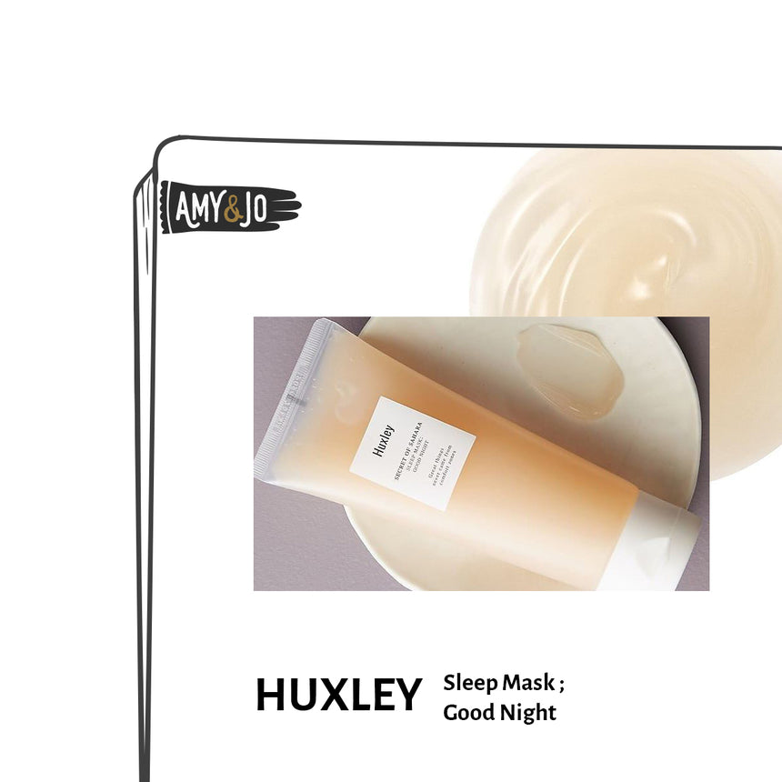 [HUXLEY/ハクスリー]スリップマスクグッドナイト_Sleep Mask