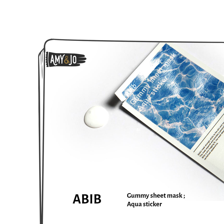 [ABIB/アビブ] 弱酸性マスク＃アクアステッカー[10EA]_Gummy sheet mask ; Aqua sticker