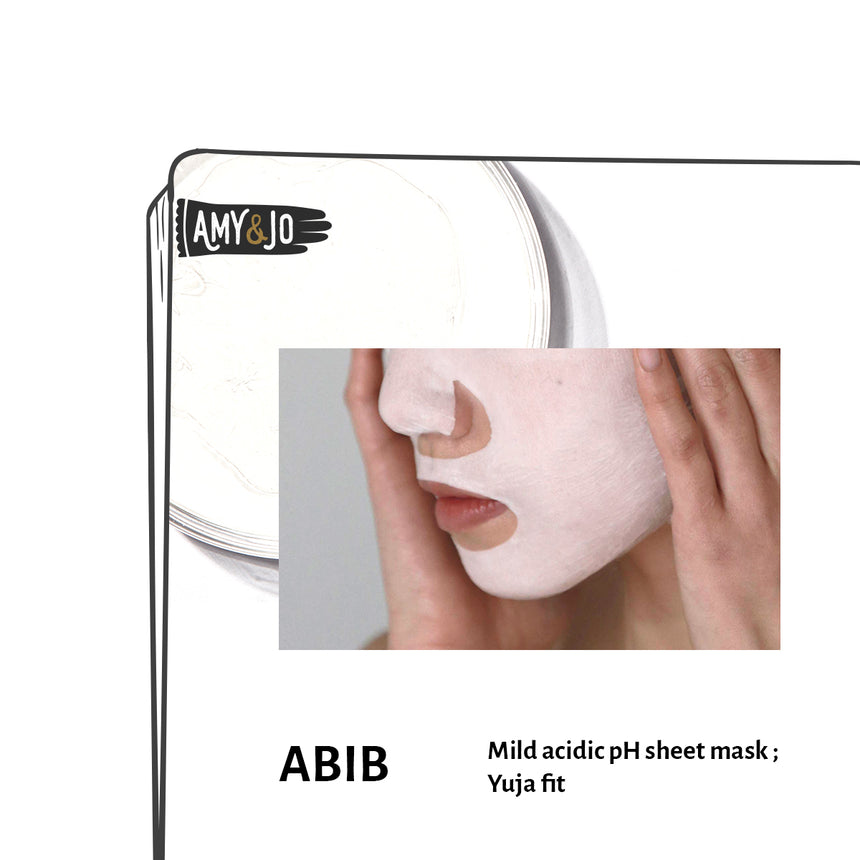 [ABIB/アビブ] 弱酸性マスク＃ゆずピット[10EA]_Mild acidic pH sheet mask ; Yuja fit