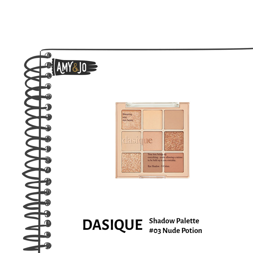 [DASIQUE/デイジーク] シャドーパレット#03ヌードポーション_Shadow Palette #03 Nude Potion