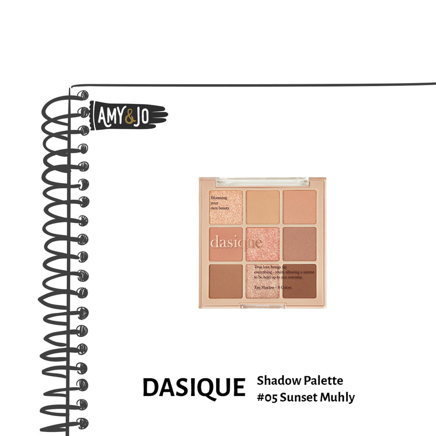 [DASIQUE/デイジーク] シャドーパレット#05 サンセットミュリー_Shadow Palette #05 Sunset Muhly