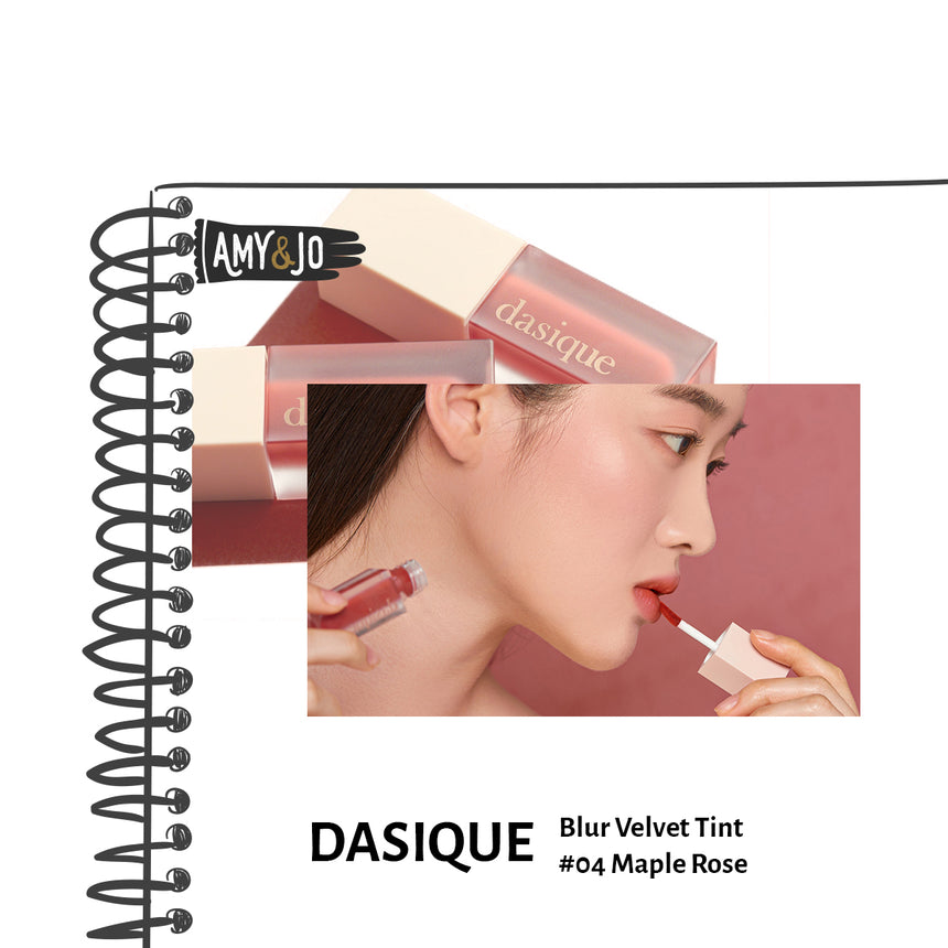 [DASIQUE/デイジーク] ブラーベルベットティント#04メープルローズ_Blur Velvet Tint #04 Maple Rose
