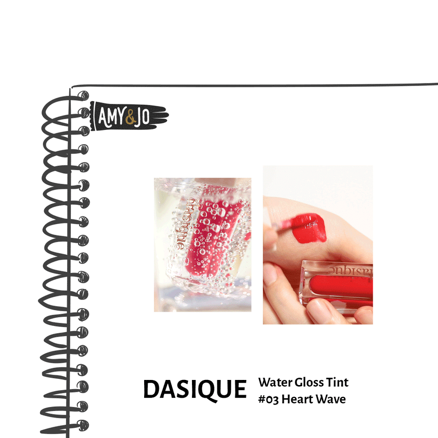 [DASIQUE/デイジーク] ウォーターグロスティント#03ハートウェーブ_Water Gloss Tint #03 Heart Wave