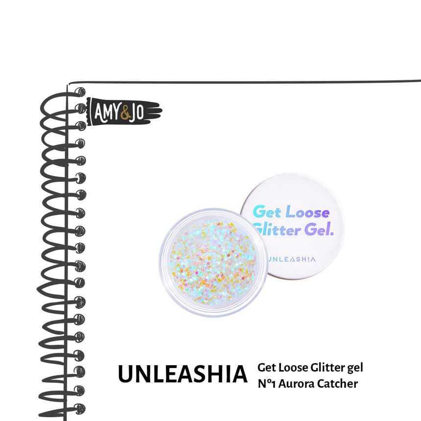 [UNLEASHIA/アンリシア] ゲットルーズグリッタージェル#01オーロラキャッチャー_Get Loose Glitter gel Nº 1 Aurora Catche