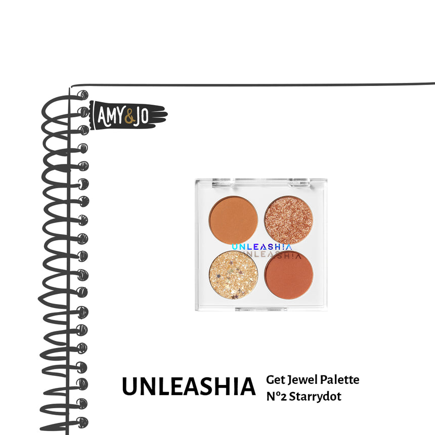 [UNLEASHIA/アンリシア] ジェルジュエルパレット#02 ステリダット_Get Jewel Palette Nº 2 Starrydot