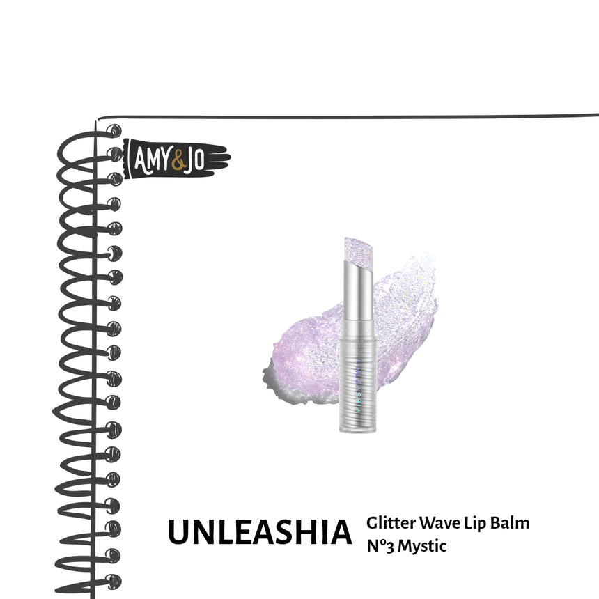 [UNLEASHIA/アンリシア] グリタリーウェーブリップバーム#03ミスティック_Glitter Wave Lip Balm Nº 3 Mystic