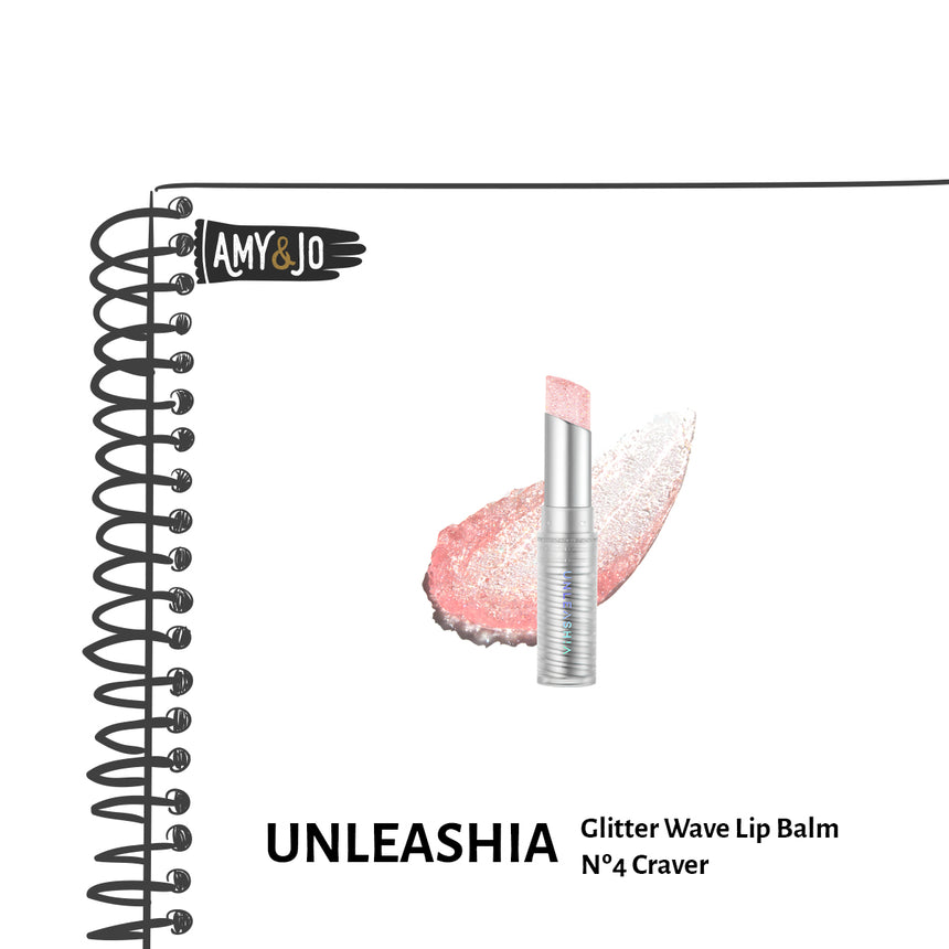 [UNLEASHIA/アンリシア] グリタリーウェーブリップバーム#04クレーバー_Glitter Wave Lip Balm Nº 4 Craver