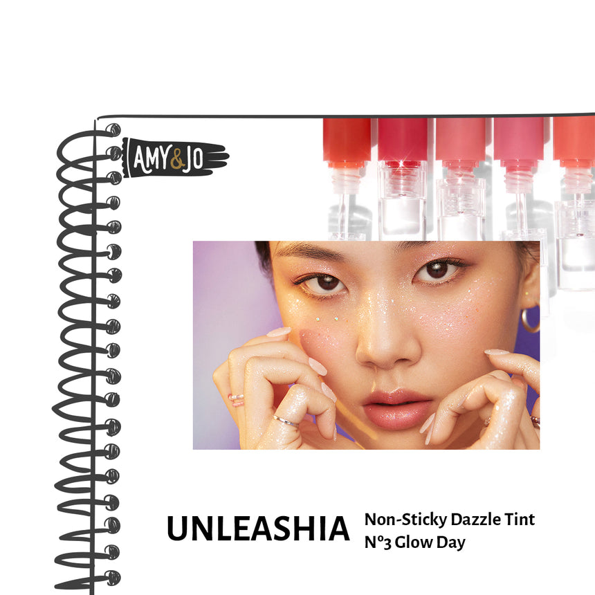 [UNLEASHIA/アンリシア] ノンスティキダズルティント#03グローデイ_Non-Sticky Dazzle Tint Nº 3 Glow Day