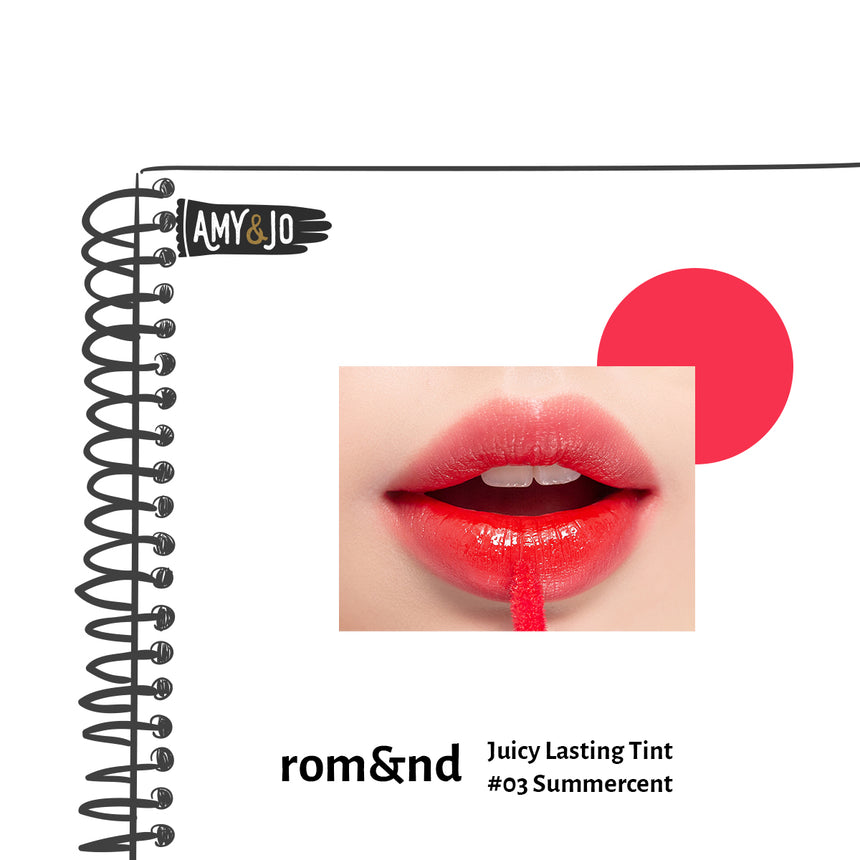 [ROMAND/ロムアンド] ジューシー ラスティング ティント＃03サマーセント_Juicy Lasting #03 Summercent