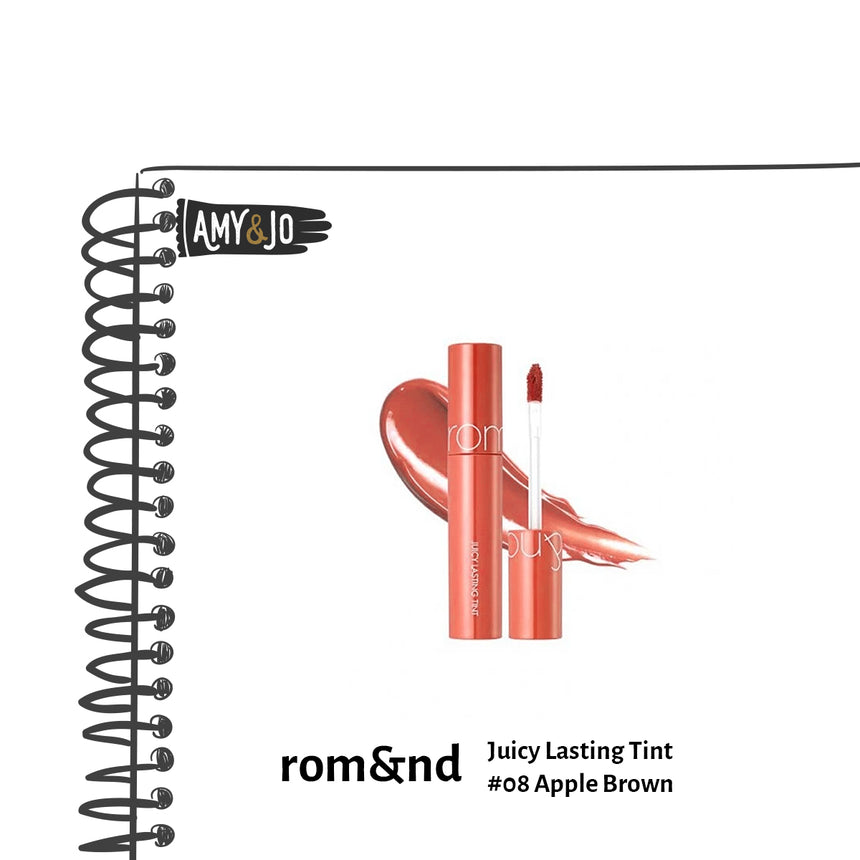 [ROMAND/ロムアンド] ジューシー ラスティング ティント＃08アップルブラウン_Juicy Lasting #08 Apple Brown