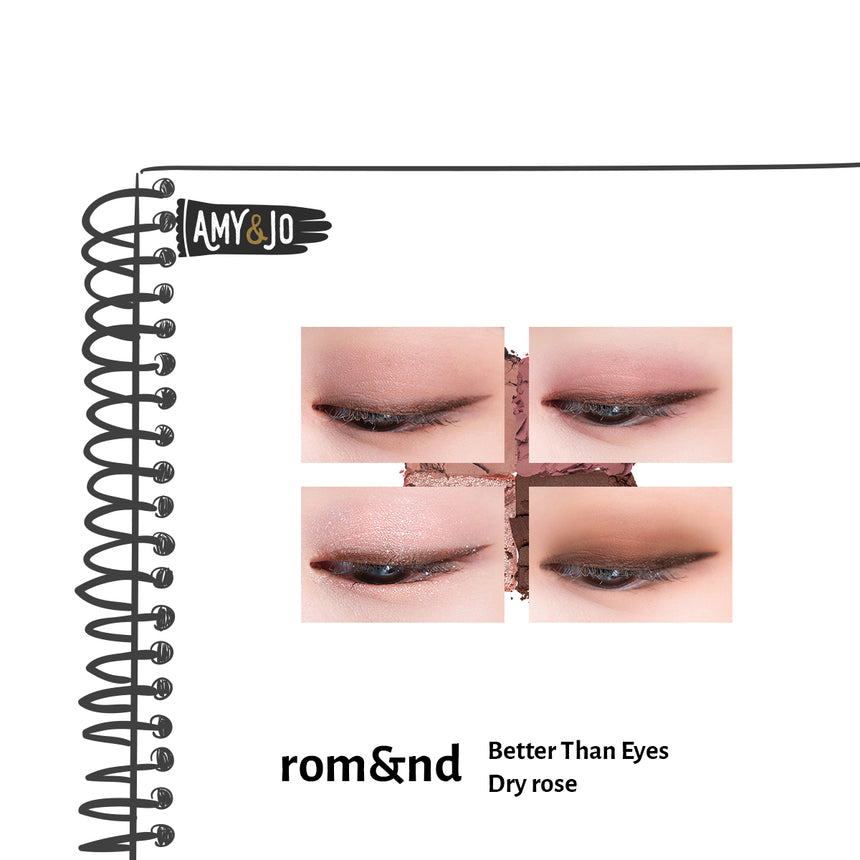 [ROMAND/ロムアンド] ベターザンアイズ＃02ドライバラ_Better Than Eyes Dry rose