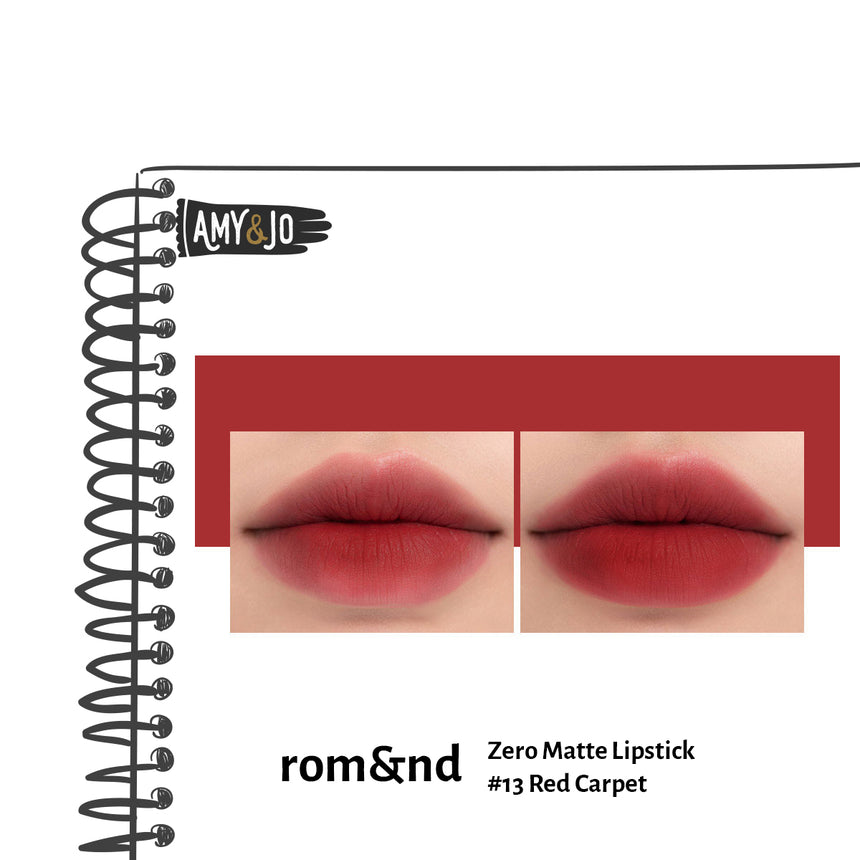 ROMAND/ロムアンド] ゼロマットリップスティック＃13レッドカーペット_